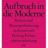 Suhrkamp Verlag AG Aufbruch in die Moderne