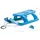 Prosperplast Kinderschlitten Kunststoffschlitten Stahlkufe Rodelschlitten Schlitten Bob blau
