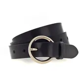 Vanzetti Damengürtel Leder 25mm Schwarz 105