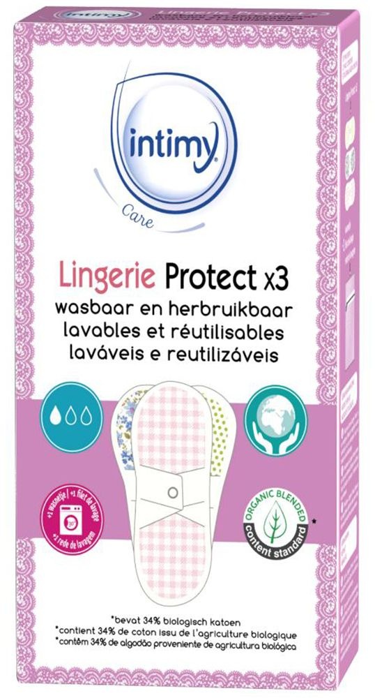 Intimy® Care Lingerie Protect lavables et réutilisables 3 pc(s) Slips pour l'incontinence