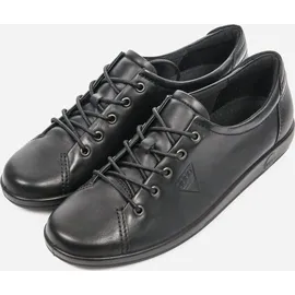 ECCO Soft 2.0 Schnürschuh schwarz 41