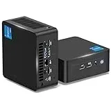 Intel NUC 12 Pro Mini PC, Core i5-1240P (12 Kerne, 16 Threads, bis zu 4,4GHz), Wi-Fi 6E Netzwerk NUC Desktop PC Computer, 16 GB DDR4 Windows 11 Pro 512GB Mini Computer, 8K/WiFi6E/BT 5.3/Thunderbolt 4