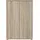 Forte Kommode TEMPRA 2 73,7 x 111,1 x 34,8 cm Sonoma Eiche / Beige