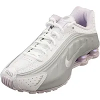 Nike Shox R4 Damen Turnschuhe Weiß Silber - 40 EU