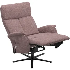 sit&more TV-Sessel Triple Seven 86 x 113 x 86 cm lila/rosa mit Kopfteil- & Drehfunktion