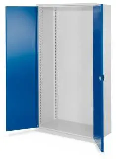 Schwerlastschrank 1950x1000x600 mm mit Flügeltüren Enzianblau