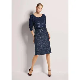 Madeleine Pencil-Skirt Damen Blau 34