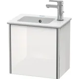 Duravit Waschtischunterschrank wandhängend „XSquare“ 41 × 40 × 28,9 cm, in Weiß Hochglanz