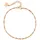Hey Happiness Vergold. Fußkette Singapur Edelstahl in Rosegold - (L) 21 cm | Gr.: onesize
