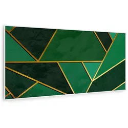 Klarstein Wonderwall Air Art Smart Infrarotheizung Grüne Linie 120x60cm 700W Mehrfarbig