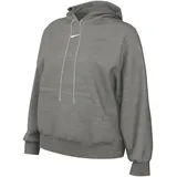 Nike Sportswear Phoenix Over-Oversized Fleece Hoodie Damen 063 dk grey heather/sail XL