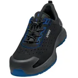 Uvex S1 PUR W11 6813840 Sicherheitshalbschuh S1 Schuhgröße (EU): 40 Schwarz, Blau 1 x-craft Halbschuhe 68138 Weite 11 Grösse 40)