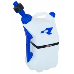 Race Tech Benzinkanister schnell befüllen 15L durchscheinend/blau, gelb