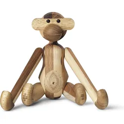 Kay Bojesen Dekoration klein Affe aus recyceltem Holz limitierte Auflage