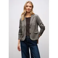 STREET ONE Damen 2117030 Basic Blazer, Darkest Brown, 36
