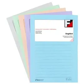 ÖKI Sichthüllen Ordo A4 Pastell 10 St.