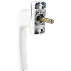 Olympia FGS 100 Abschließbarer Fenstergriff mit 2 Schlüsseln, Silber