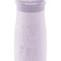 NUK Mini-Me Sip Trinkflasche Edelstahl flieder 300ml, ab 9 Monate - 1.0 Stück