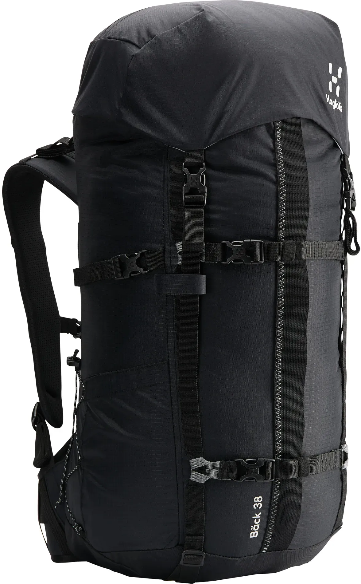 Haglöfs Wanderrucksack Bäck 38 - True Black Koffer24