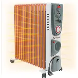 veska Ölradiator 2900W Elektro Heizkörper mit 13 Rippen - Weiss