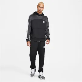 Nike Starting 5 Basketball Hoodie Herren 010 - black/dk smoke grey/white/dk smoke grey S