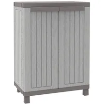 Terry Terry, C-Wood 680, Schrank mit zwei Türen in Holz-Optik und einem Einlegeboden, für innen und außen - 68 x 39 x 91,5 cm