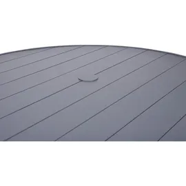 Garden Pleasure Costa Gartentisch Ø 101,5 x 72 cm Anthrazit