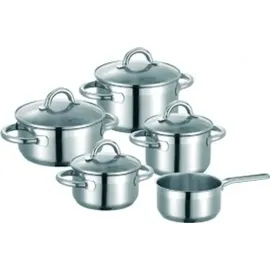 Schulte-Ufer Loop Topf-Set 5-tlg. Stieltopf + Bratentopf + Fleischtopf
