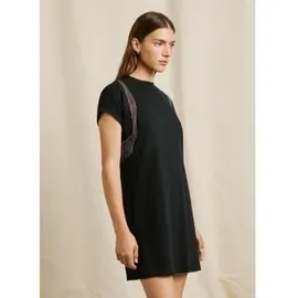 Pepe Jeans Elsie Midikleid Schwarz XS