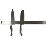 Magnetleiste Messerleiste Edelstahl V2A für Messer hochwertig matt geschliffen, komplett geschlossen