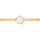 Elli Ring Damen, Basic Bandring Synthetischer Opal Geo
