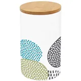 Geda Labels Vorratsdose Skandinavien Design blau 10 cm x 10 cm x 17,2 cm 0,9 l