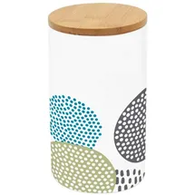 Geda Labels Vorratsdose Skandinavien Design blau 10 cm x 10 cm x 17,2 cm 0,9 l