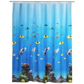 Wenko Duschvorhang Ocean 180 x 200 cm mehrfarbig