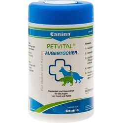 Petvital Feuchttücher für Augen 120 ST