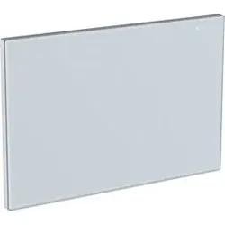 Geberit Abdeckplatte Omega 115082SI1 weiß / Glas, Zinkdruckguss