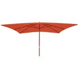 MCW Sonnenschirm Lissabon 3x4m Terracotta