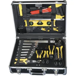 TECH-CRAFT Werkzeugkoffer 130 tlg. Heimwerker-Set Werkzeugtasche Werkstattkoffer