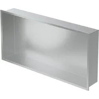 luxebath Duschnische Rahmen, Einbauregal,