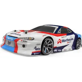 HPI RACING RC-Auto Nissan S15 4CH RtR blau, rot, weiß (1:10)
