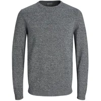 JACK & JONES Rundhalspullover »BASIC KNIT CREW NECK« Jack & Jones Navy Melange XS (44/46)