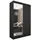 masseno Schwebetürenschrank PATRIZIA 120 x 216 x 61 cm Schwarz