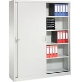 Californian Products CP Schiebetürenschrank C 2000 Acurado, 2140-00 S10109 lichtgrau 8 Fachböden 160,0 x 40,0 x 195,0 cm