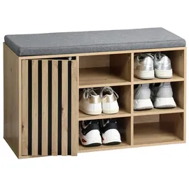 KESPER Schuhschrank 76 x 48 x 29,5 cm braun / braun