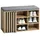 KESPER Schuhschrank 76 x 48 x 29,5 cm braun / braun