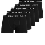 JACK & JONES Herren Boxershort JACHUEY TRUNKS 5 PACK NOOS«, (Packung, 5 St.), mit Logobündchen Jack & Jones schwarz