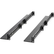 Startech StarTech.com 1HE 19 Zoll Server Rack Schienen - 60,9-91cm Einstellbare Tiefe - Universelle 4 Pfosten Rack Schienen - Netzwerk Geräte/Server/UPS Schienen für HPE ProLiant Dell PowerEdge (UNIRAILS1UB)