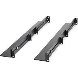 Startech StarTech.com 1HE 19 Zoll Server Rack Schienen - 60,9-91cm Einstellbare Tiefe - Universelle 4 Pfosten Rack Schienen - Netzwerk Geräte/Server/UPS Schienen für HPE ProLiant Dell PowerEdge (UNIRAILS1UB)
