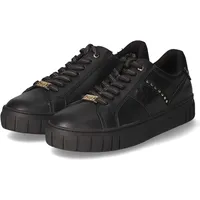 Marco Tozzi Damenschuhe Schnürschuhe Schwarz Freizeit, Schuhgröße:38 EU - Schwarz - 38
