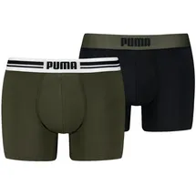 Puma Everyday Placed Logo Boxershorts Grün XL 2er Pack